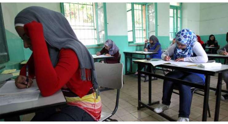 فلسطین میں اسکولوں کے امتحانات شروع، 78 ہزار480 طلبا کی شرکت