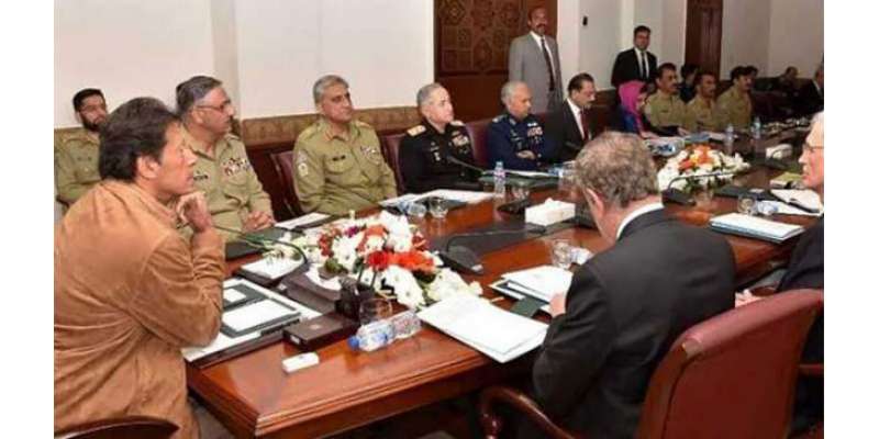 وزیراعظم عمران خان کی زیر صدارت سیکیورٹی صورتحال پر اہم اجلاس