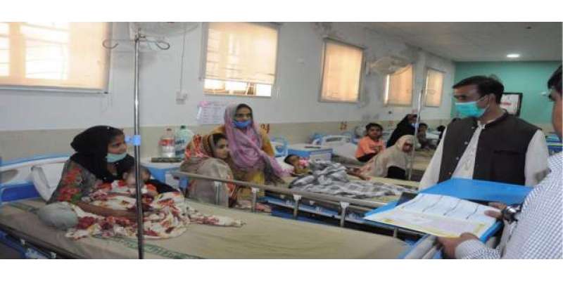 ڈپٹی کمشنر جہلم نے ڈسٹرکٹ ہیڈ کوارٹرز ہسپتال جہلم میں پولیو مہم کا ..