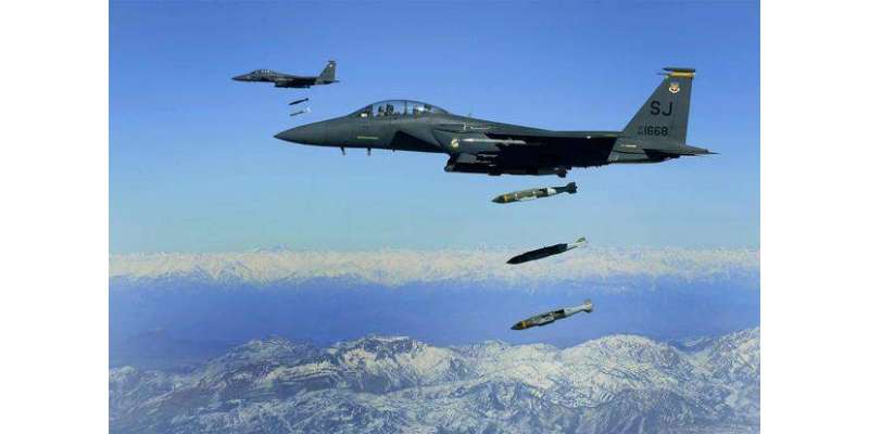 افغانستان میں امریکی بمباری دس سال کی اپنی بلند ترین سطح پرپہنچ گئی