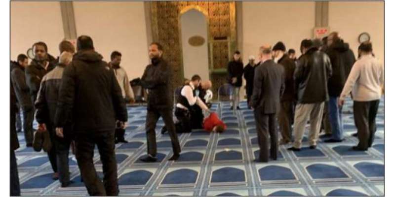لندن کی مسجد کے مؤذن نے حملہ آور کو معاف کر دیا