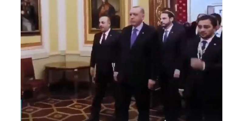 ترک صدر کو روس میں تضحیک آمیز سلوک کا نشانہ بنا دیا گیا