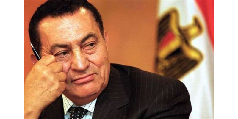 سابق مصری صدر حسنی مبارک کی ملٹری اسپتال میں آنتوں کی سرجری