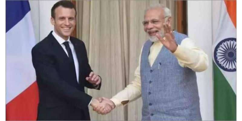 بھارت میں فرانسیسی صدرکی حمایت کے سوشل میڈیا ٹرینڈز بن گئے