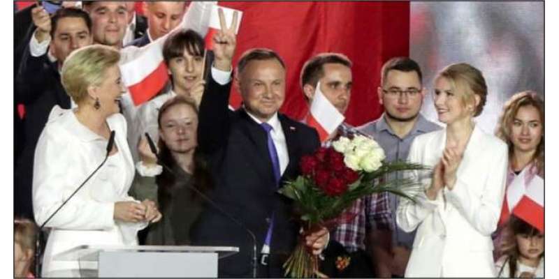 پولینڈ میں صدارتی انتخابات، صدر ڈوڈا نے انتخابات میں دوبارہ کامیابی ..