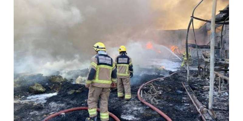 عجمان، متحدہ عرب امارات میں بھڑکنے والی خوفناک آگ نے تباہی مچا دی