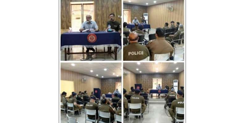 ڈسٹرکٹ پولیس لائنز جہلم میں تفتیشی افسران کیلئے خصوصی لیکچر کا اہتمام