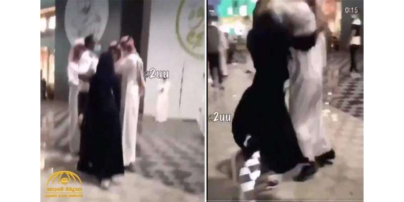 سعودی لڑکی شاپنگ مال میں شرمناک حرکت کرنے والے نوجوان پر چڑھ دوڑی