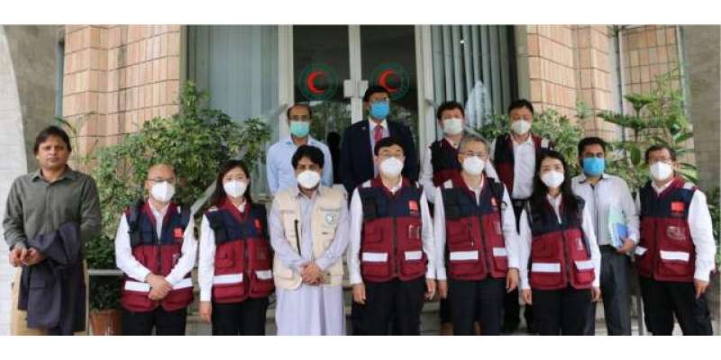چینی طبّی ماہرین کاہلالِ احمر نیشنل ہیڈکوارٹرز کا دورہ،کرونا کے خلاف ..