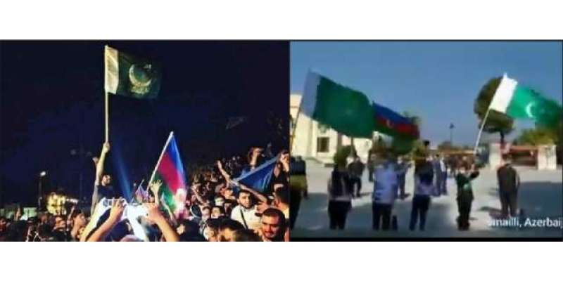 آرمینیا سے جنگ، آذربائیجان میں پاکستانی جھنڈوں کی طلب میں اضافہ