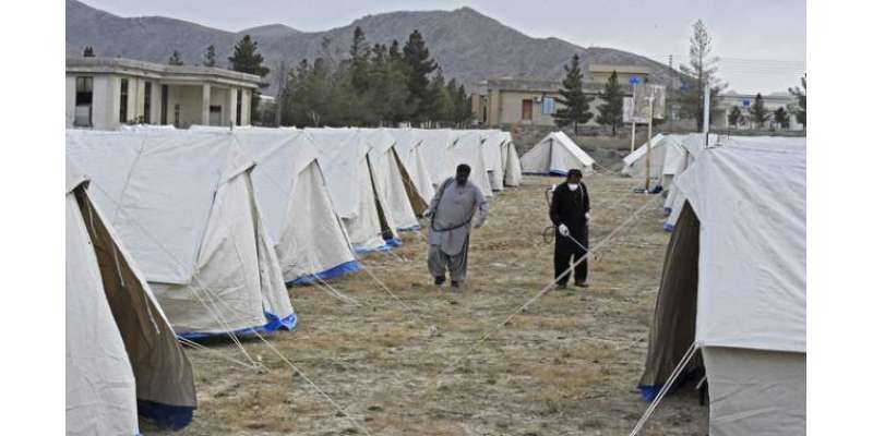 ملتان ، پاکستان کے سب سے بڑے قرنطینہ میں زائرین پہنچنا شروع ہو گے