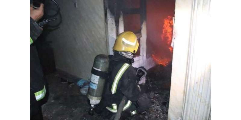 مکہ کی رہائشی عمارت میں خوفناک آتش زدگی، ایک شخص جاں بحق