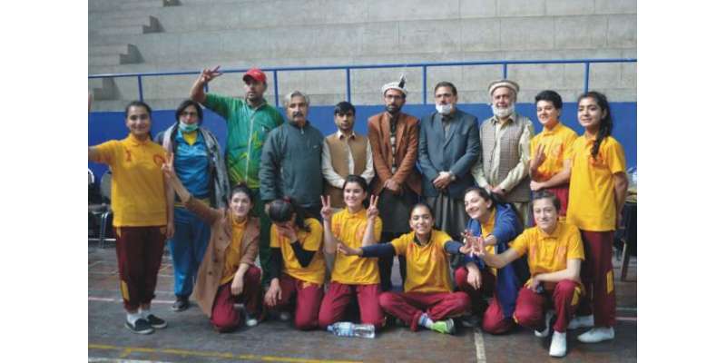 گلگت بلتستان اور آزاد کشمیر انڈر 16 خواتین والی بال کے فائنل میں پہنچ ..