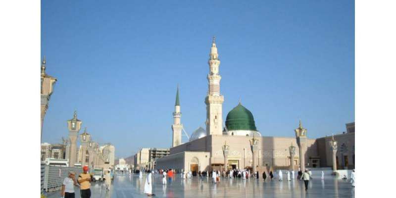 عالمی وبا کی وجہ سے بند مسجد نبوی کی چھت نمازیوں کیلئے کھول دی گئی