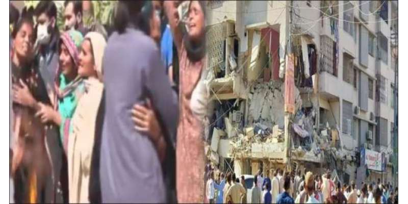 کراچی دھماکہ، عمارت کے سامنے سے گزرنے والا والدین کا اکلوتا بیٹا بھی ..