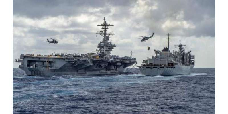امریکا ایران پھر سے کشیدگی کے دہانے پر، امریکی بحریہ کا بحیرہ عرب میں ..