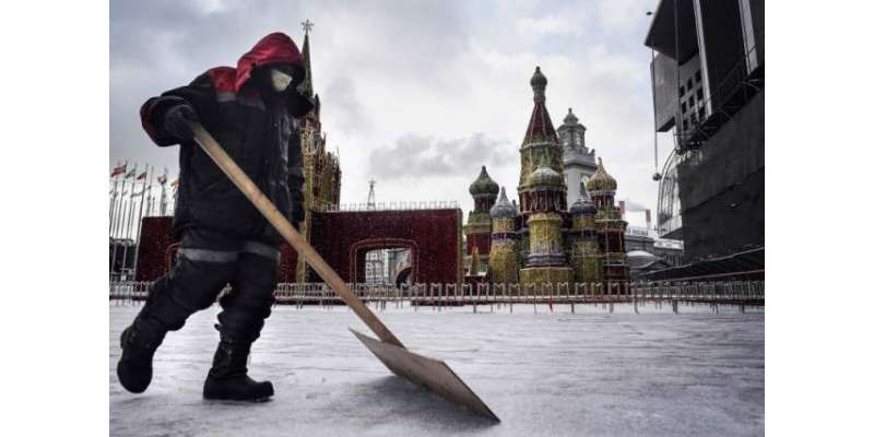 روس کے دارالحکومت ماسکو میں کورونا وائرس کے پھیلائو کو کم کرنے کے لیے ..