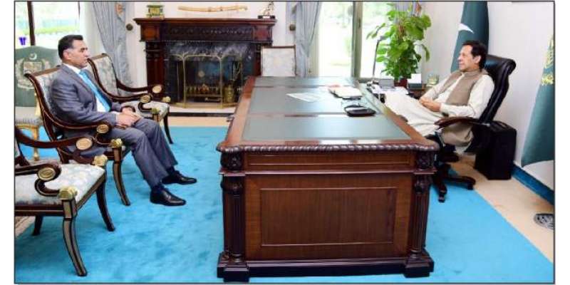 وزیراعظم عمران خان سے ڈی جی آئی ایس آئی کی ملاقات