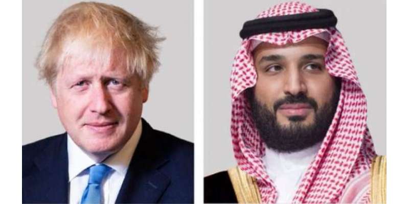 برطانوی وزیر اعظم کی سعودی ولی عہد سے ٹیلفیون پرگفتگو