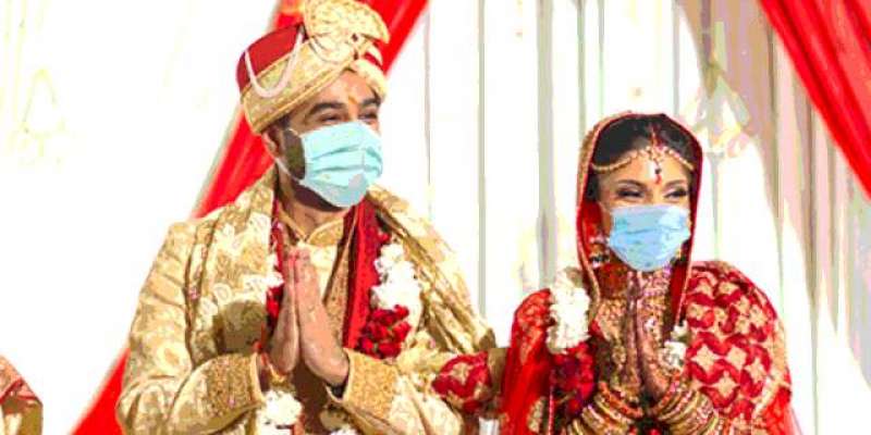 بھارت میں شادی کی تقریبات میں شرکت کرنے والے100افراد میں کورونا کی تصدیق