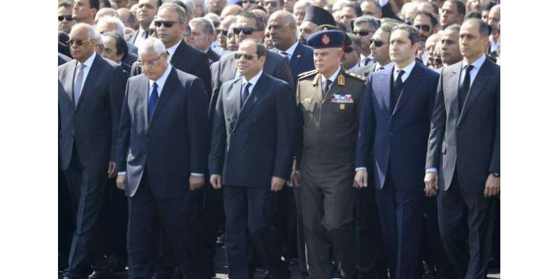 مصری صدر عبدالفتاح السیسی کاحسنی مبارک کو خراجِ عقیدت پیش