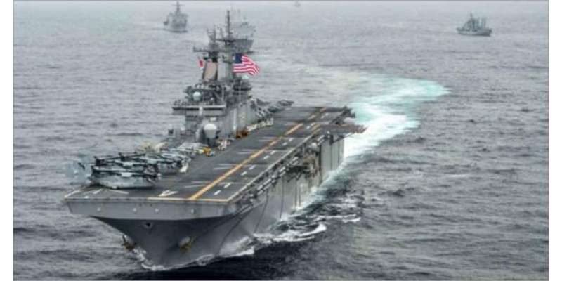 ایران پر حملے کے لیے آئی امریکی فوج کےبحری جہازوں میں کورونا وائرس ..