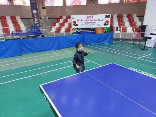 ایشین ٹیبل ٹینس یونین کے تعاون سے ایڈوانس ٹریننگ وکوچنگ کیمپ پشاور میں شروع ہوگئی