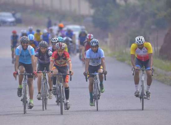 تنگی میں سائیکل ریس کا انعقاد ' دو سو سے زائد سائیکلسٹوں نے حصہ لے لیا