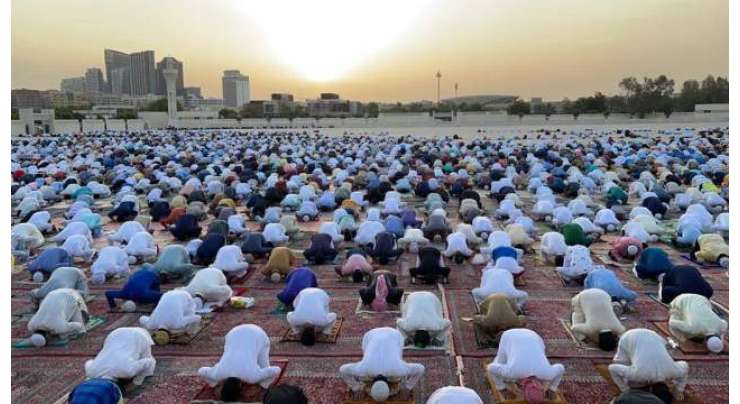 متحدہ عرب امارات کی تمام مساجد اور عید گاہوں میں نماز عید کے روح پرور اجتماعات