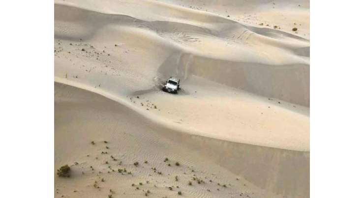 سعودیہ کے خوفناک ریگستان میں پھنسے شخص کو آخری وقت پر بچا لیا گیا