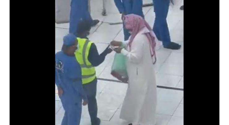 حرم مکی کھلنے پر سعودی تاجر کی خوشی کے والہانہ اظہار کی ویڈیو وائرل