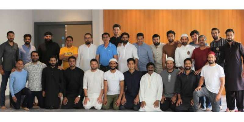 قومی کرکٹرز نے مانچسٹر میں عید الاضحی کی نماز ادا کی