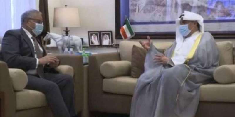 کویت کے نائب وزیر اعظم اور وزیر دفاع کی پاکستان کے سفیر سے ملاقات