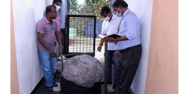 سری لنکا میں 510 کلو وزنی نیلم کا پتھر حادثاتی طور پر دریافت