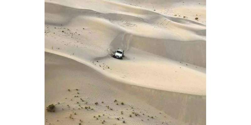 سعودیہ کے خوفناک ریگستان میں پھنسے شخص کو آخری وقت پر بچا لیا گیا