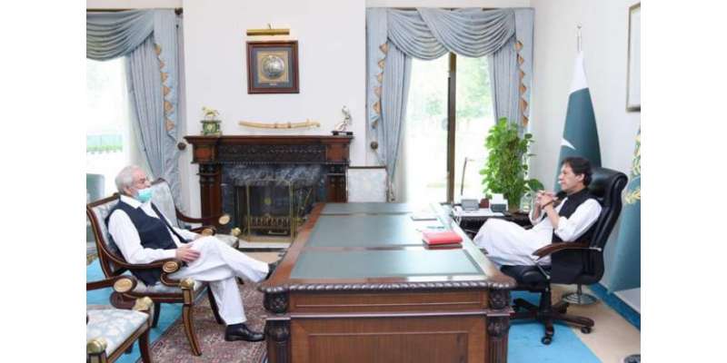وزیراعظم عمران خان سے چیئرمین پی سی بی احسان مانی کی ملاقات
