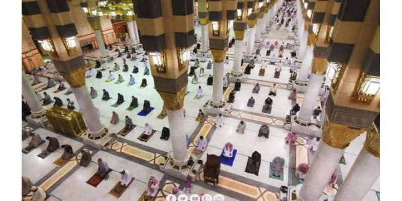 مسجد نبوی میں رمضان کی 27 ویں شب کی عبادت کے لیے خصوصی تیاریاں مکمل ہو ..