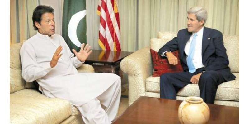 وزیراعظم عمران خان اور امریکی صدر کے خصوصی نمائندے جان کیری کی ملاقات