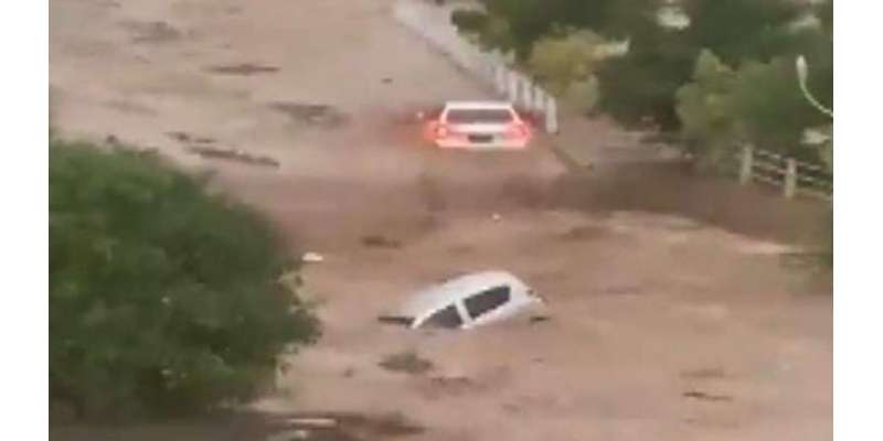 اسلام آباد کے کورنگ اور سوہان دریائوں میں بارشوں کے باعث طغیانی کا ..