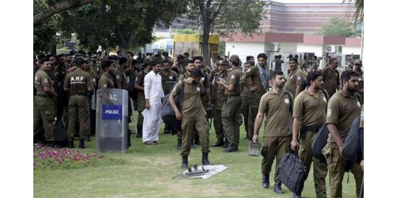 کالعدم تنظیم کے مظاہرین کو نہ روکنے پر پولیس افسران کے خلاف کارروائی ..