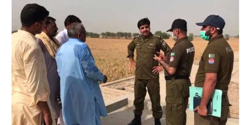 ڈسٹرکٹ پولیس آفیسر وہاڑی امیر عبداللّہ خان نیازی نے امین پور کرمپور ..