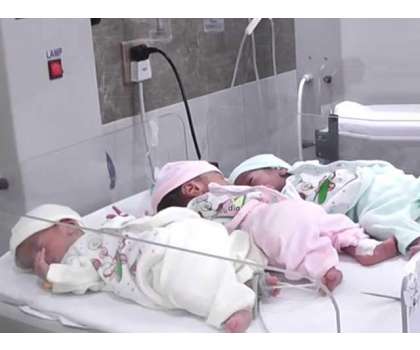 قدرت کا کرشمہ،پشاور میں خاتون کے ہاں بیک وقت 6 بچوں کی پیدائش