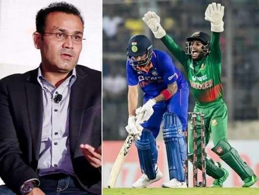 بھارت کی کارکردگی کرپٹو سے تیز گر رہی ہے , بنگلا دیش سے شکست کے بعد سہواگ کا طنز