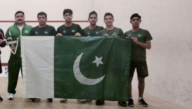 پاکستان نے ورلڈ جونیئر ٹیم اسکواش چیمپئن شپ کے ناک آؤٹ مرحلے میں جگہ بنالی