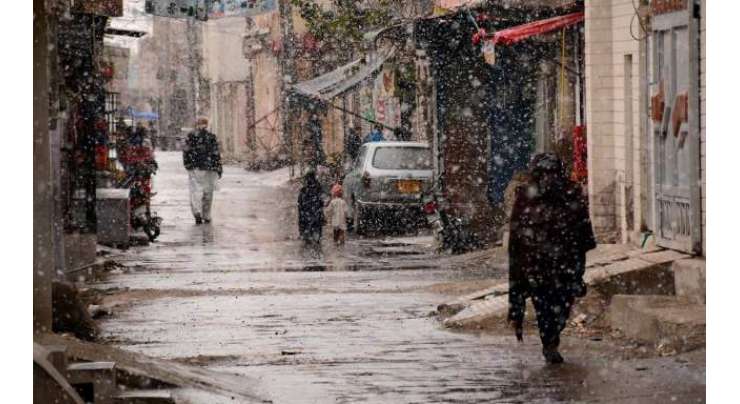 محکمہ موسمیات خیبرپختونخوا  کی آئندہ ہفتے   بارشوں  اور  برفباری کی پیشن گوئی