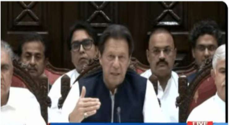چئیرمین پی ٹی آئی عمران خان کا 25 مئی کو اسلام آباد کی طرف لانگ مارچ کرنے کا اعلان