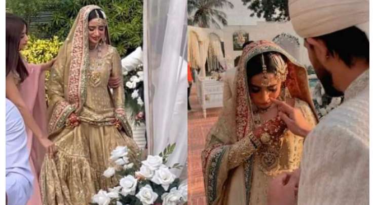 صبور علی اور علی انصاری رشتہ ازدواج میں منسلک، تصاویر سوشل میڈیا پر شیئر