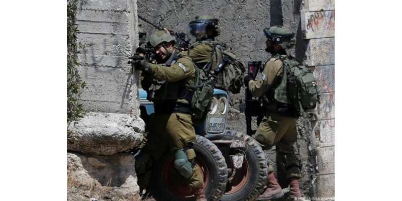 اسرائیلی فوج کی فائرنگ سے شہید فلسطینی نوجوان سپرد خاک