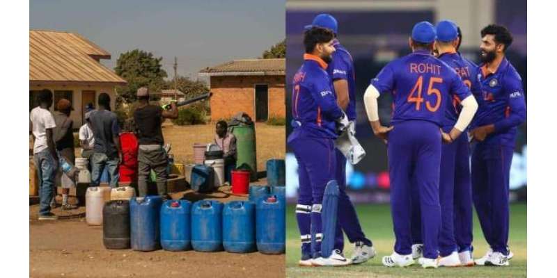 دورہ زمبابوے، بھارتی کرکٹ بورڈ کی پانی کی کمی کے باعث کھلاڑیوں کو کم ..