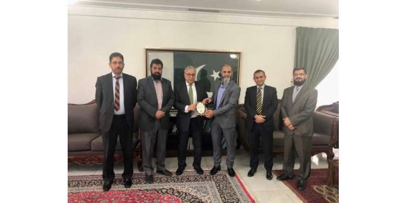 اسلامک ایجوکیشن کمیٹی کویت کے وفد کی سفیر پاکستان سے ملاقات